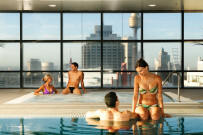 Indoor Highrise Pool & Spa